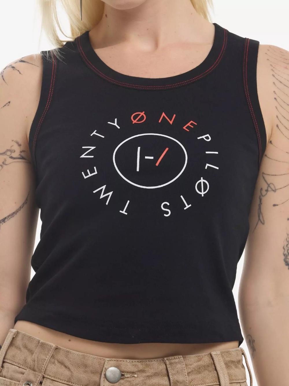 Twenty One Pilots Logo Tank Top Hot Topic